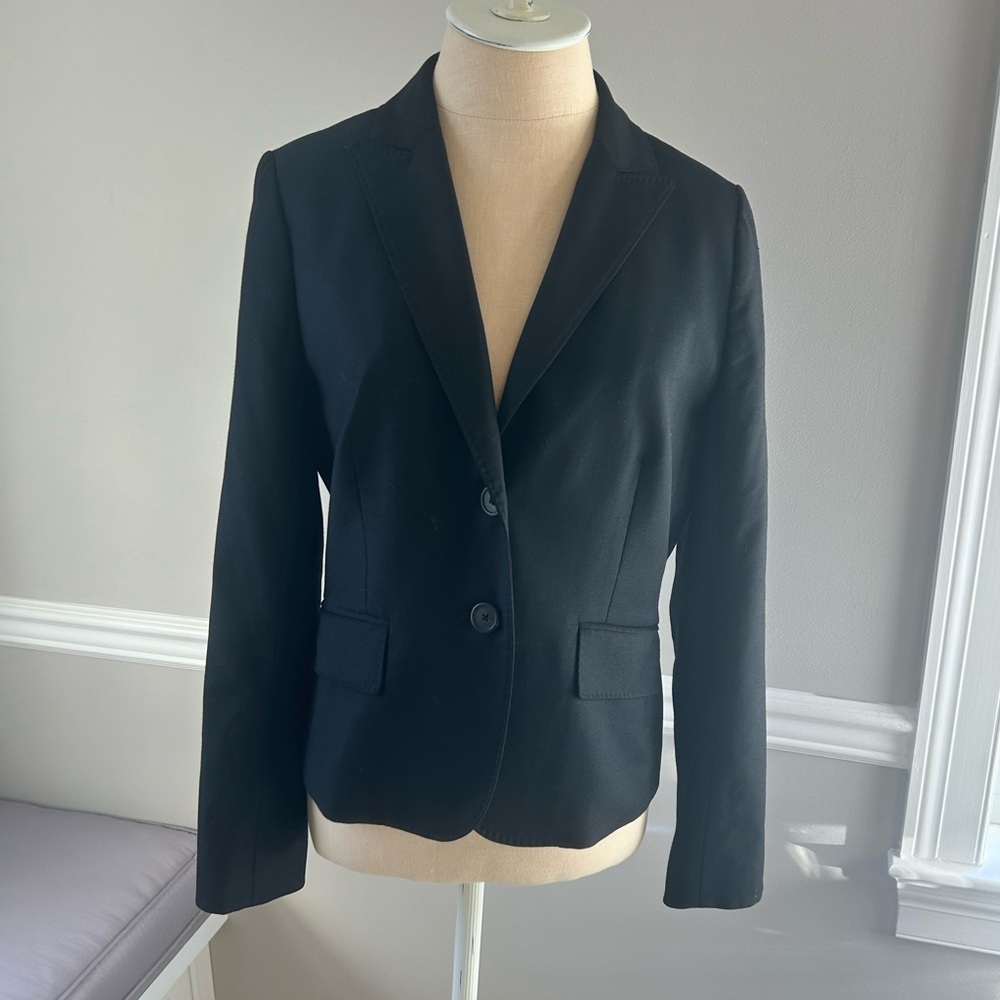 J. Crew Suiting blazer Black Size 8